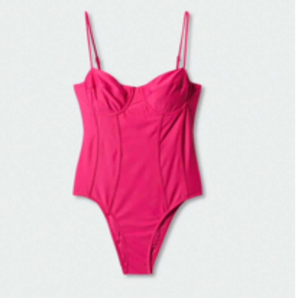 NWT underwire cup one piece by Mango - Medium